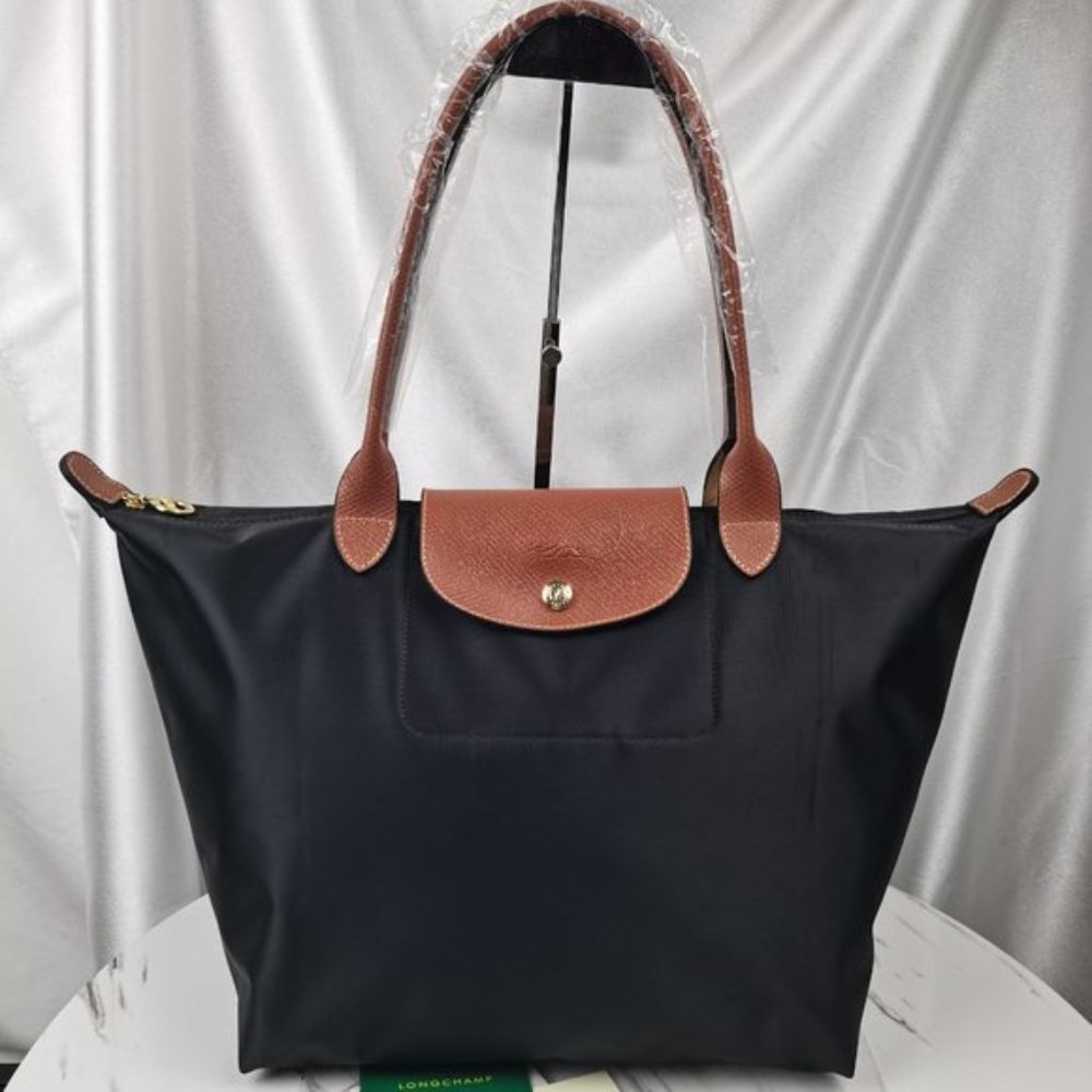 Longchamp Le Pliage Nylon Large Shoulder Bag Tote Travel Bag